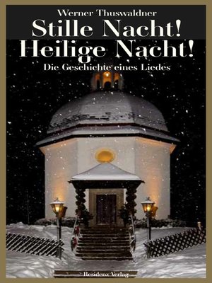cover image of Stille Nacht! Heilige Nacht!